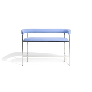 Furniture Copenhagen Font Barsofa 65 cm Divina 676/Polert Stålramme