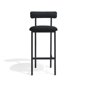 Furniture Copenhagen Font Barkrakk 65 cm Remix 196/ Sort Ramme