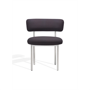 Furniture Copenhagen Font Spisestol Trio 0776/Polert Stålramme