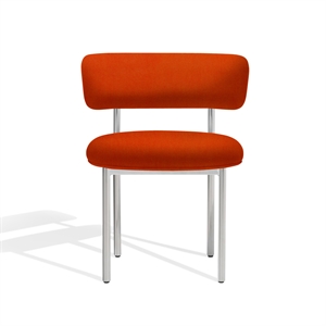 Furniture Copenhagen Font spisestuestol Gentle 2 553/Polert stålramme