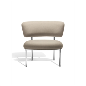 Furniture Copenhagen Font Lenestol Hallingdal 65 200/Polert Stålramme