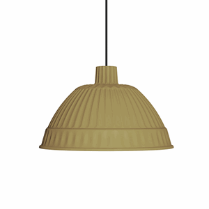 FontanaArte Cloche Taklampe Sennepsgul