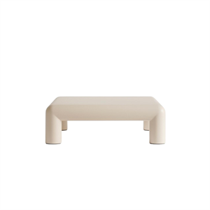 FORMARKIVET Cubio Salongbord 110x110 Halvblank Lys Beige