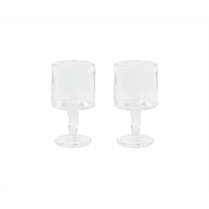 Frama 0405 Stem Glass Sett med 2 Medium 65ml Klar