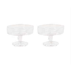 Frama 0405 Stilkglass Sett med 2 Brede 100ml Klar