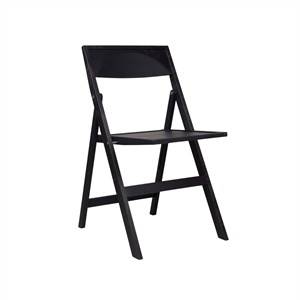 Frama Sammenleggbar Flat Klappstol Sort
