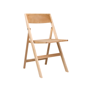Frama Sammenleggbar Flat Klappstol Naturlig
