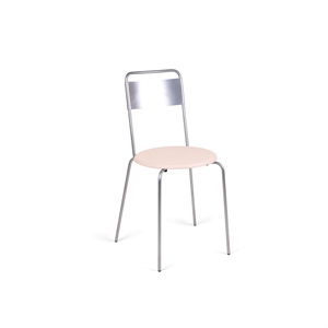 Frama Petit Rond Spisestuestol Rustfritt Stål/skinn