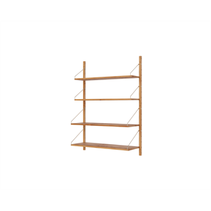 Frama Hylle Bibliotek Enkeltseksjonshylle 114,8x80 Naturlig Eik