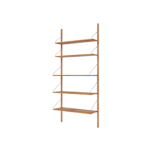 Frama Hylle Bibliotek Enkeltseksjonshylle 185,2x80 Naturlig Eik