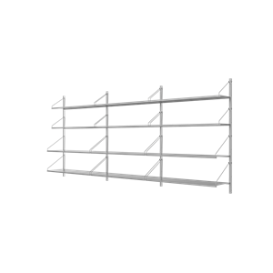 Frama Shelf Library Trippelseksjonshylle 108,4x80 Rustfritt Stål