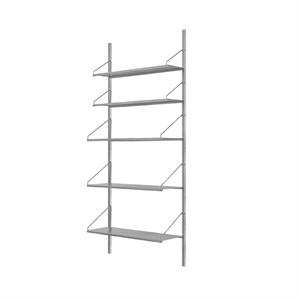 Frama Hyllebibliotek Enkeltseksjonshylle 185,2x80 Rustfritt Stål