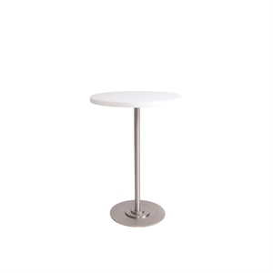 Frama Table 57 Spisebord Ø55 Hvit/Rustfritt Stål