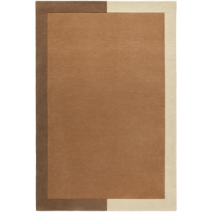Decotique Frame-teppe 250x350 Kanel/ Beige