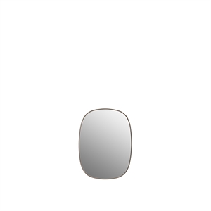 Muuto Innrammet Speil Liten Taupe/ Klar