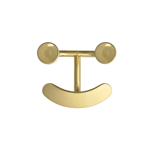 Fritz Hansen Happy Hook Knagerør Messing