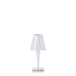 Kartell BATTERI Bærbar Lampe Krystall