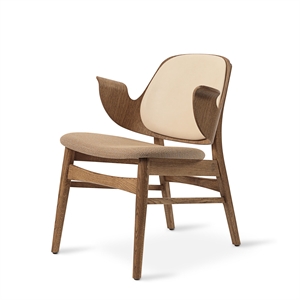 Varm nordisk gest lenestol BS vegetabilsk strøssel 254/teak