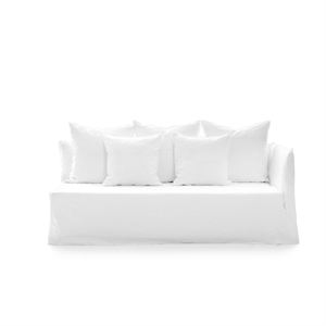 Gervasoni Ghost 21 R Modul Sofa Lino Bianco