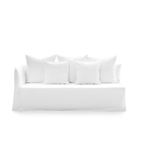 Gervasoni Ghost 21 L Modulsofa Lino Bianco