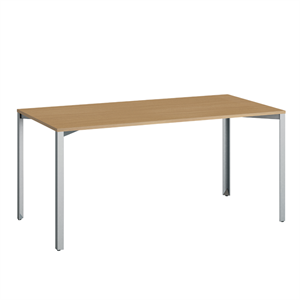 +Halle Grid-bord 80x160 Eik/ Blå Sink