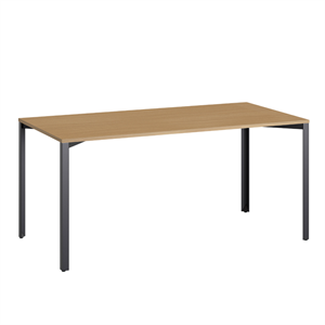 +Halle Grid-bord 80x160 Eik/ Sort