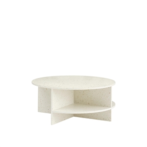 Muuto Halves Salongbord i Off-white/terrazzo