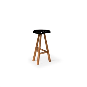 EstabliHed & Sons Heidi Spisestol H80 Blank Svart/ask