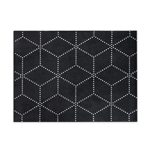 Heymat Hagl Dørmatte 85x115 Sort