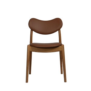 Ro Collection Hybrid spisestol trukket oljet eik/calvadosskinn
