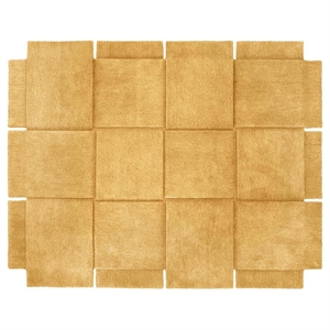 Design House Stockholm Kurvteppe 185x240 Gul Oker
