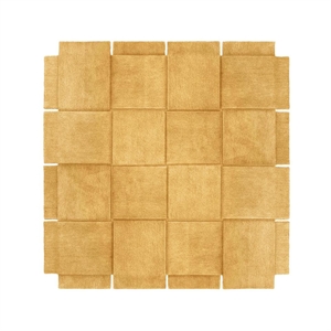 Design House Stockholm Kurvteppe 245x245 Gul Oker