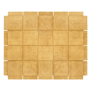 Design House Stockholm Kurvteppe 245x300 Gul Oker