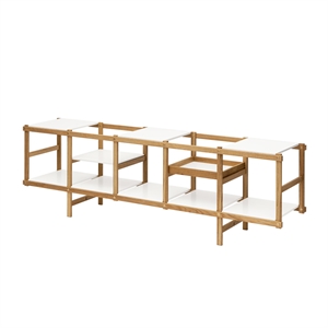 Design House Stockholm Frame Bokhylle Lav