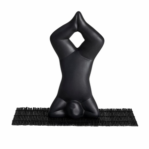 Design House Stockholm Yoga Nr. 3 Skulptur Sort
