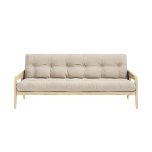 Karup Grab-sofa med 5-lags Madrass 747 Beige/ Rå