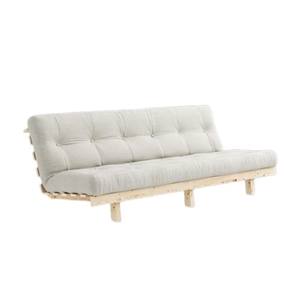 Karup Lean Sovesofa med Alpha-madrass 130x200 Natur/rå