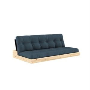 Karup Base Sovesofa med 5-lags Madrass Black Night/Petroleum