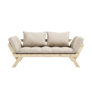 Karup Bebop Sofa med 4-lags Madrass 747 Beige/ Rå
