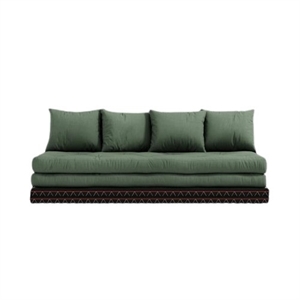 Karup Chico Sofa med Madrass 80x200 756 Olivengrønn