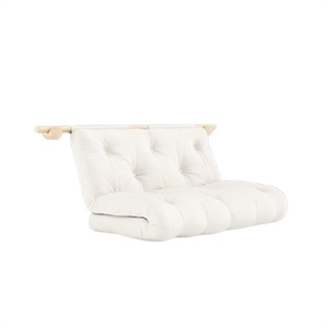 Karup Hooked Madrass Med Knekt 135x200 Natur/Rå