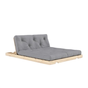Karup Flip-sovesofa med Madrass 140x200 Grå/rå