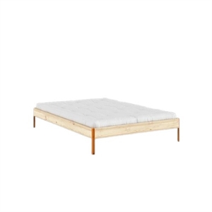 Karup Core Sengeramme 140x200 Rå/ Oransje