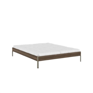 Karup Core Sengeramme 160x200 Johannesbrunt/salviegrønn