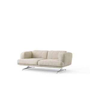 &Tradition Inland AV22 2-seters Sofa Clay 0011/Polert Aluminium