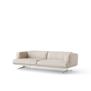 &Tradition Inland AV23 Sofa 3-seter Clay 0011/Polert Aluminium