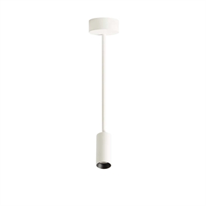 Vevstol Design Iris Vegg/ Taklampe Hvit