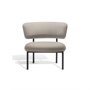 Furniture Copenhagen Font lenestol Trio 0205/ Sort ramme