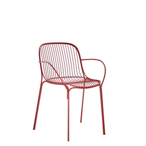 Kartell Hiray Spisestol med Armlener Bordeaux