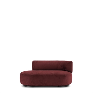 Kartell K-Wait Dormeuse Sofa Høyre Rød